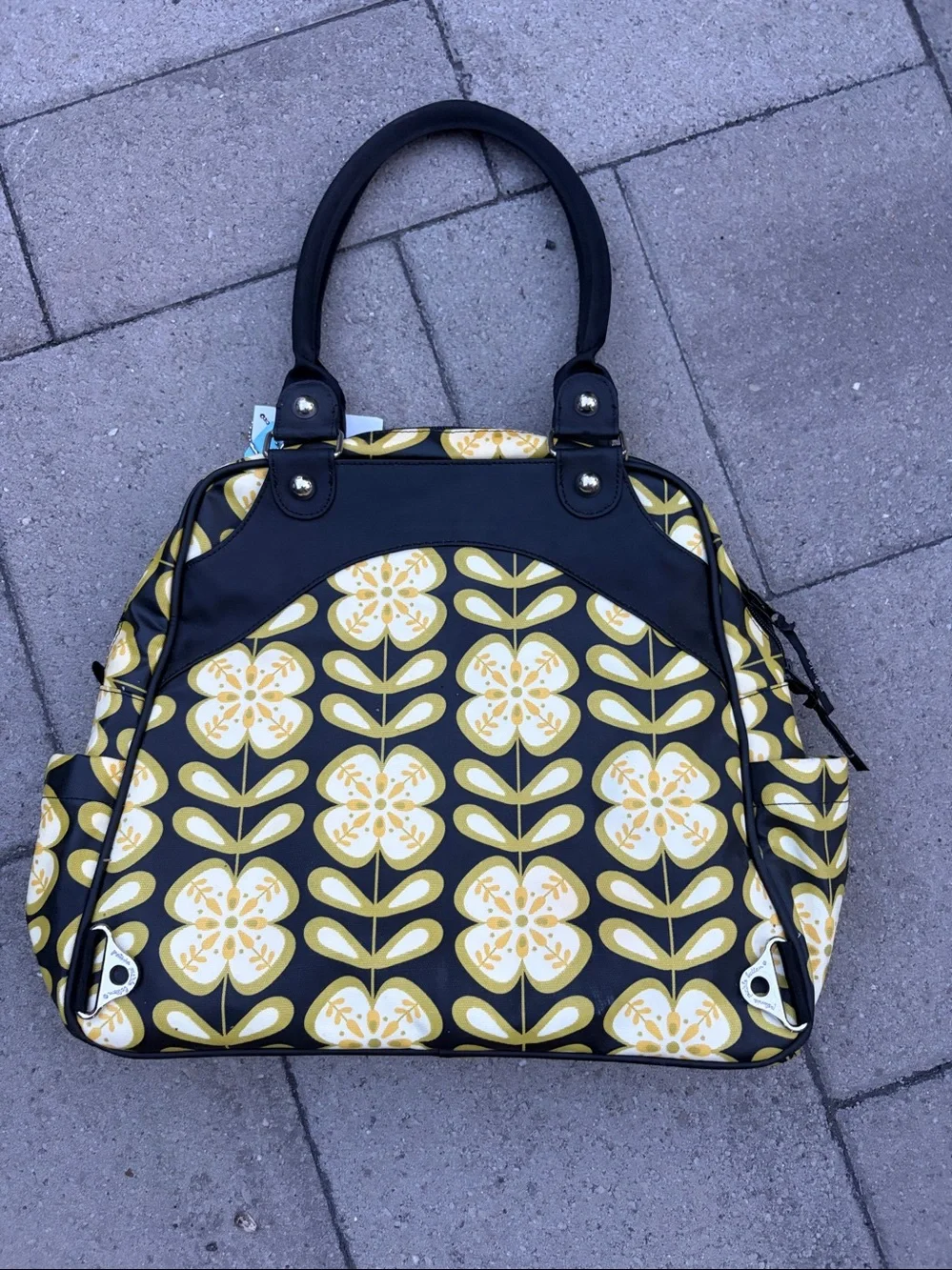 Petunia pickle bottom NEW sashay satchel READ